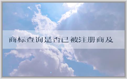 商標(biāo)查詢是否已被注冊商及其相關(guān)維度解析